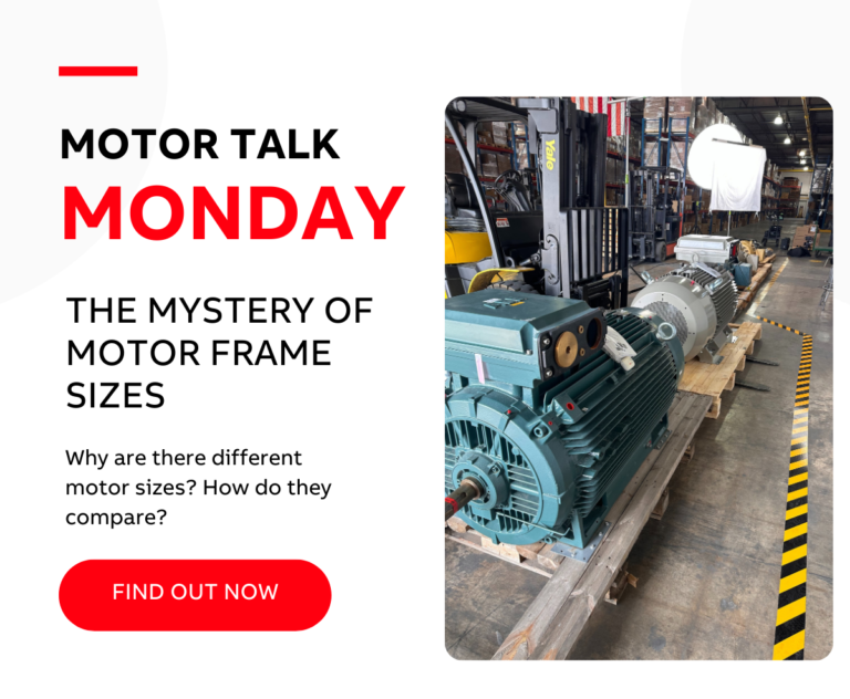 Motor Talk Monday: The Mystery of Motor Frame Sizes