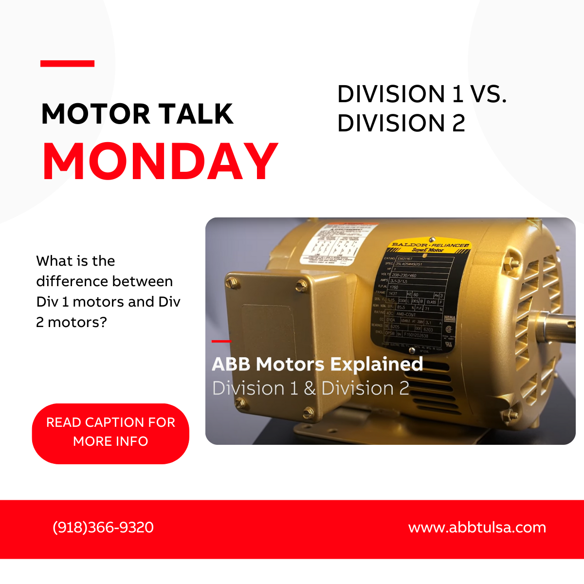 Motor Talk Monday: Division 1 vs. Division 2