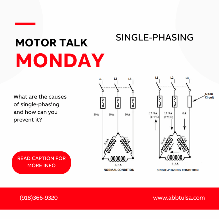 Motor Talk Monday – Single-phasing