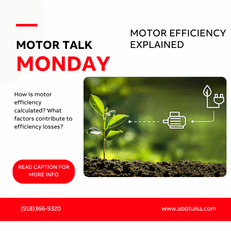 Motor Talk Monday – Energy Efficiency Explained