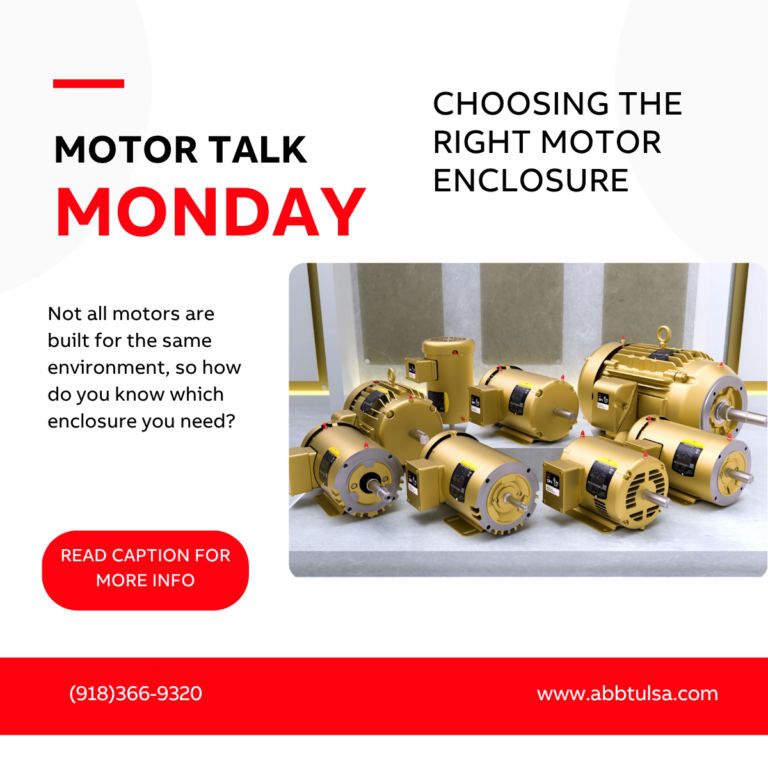 Motor Talk Monday – Choosing the Right Enclosure Type