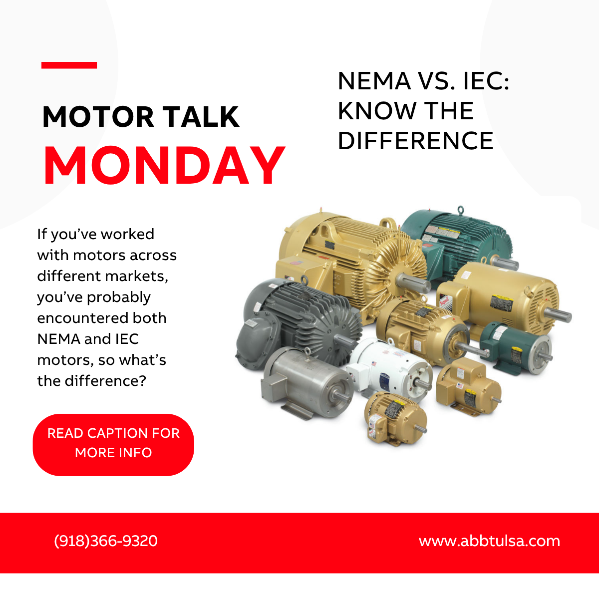 Motor Talk Monday – NEMA vs. IEC: Know the Difference