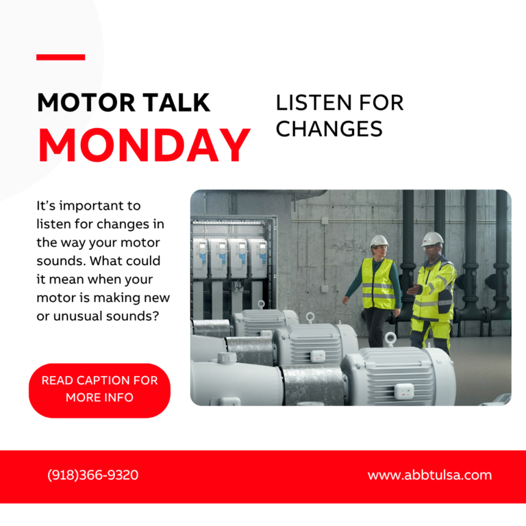 Motor Talk Monday – Listen for Changes
